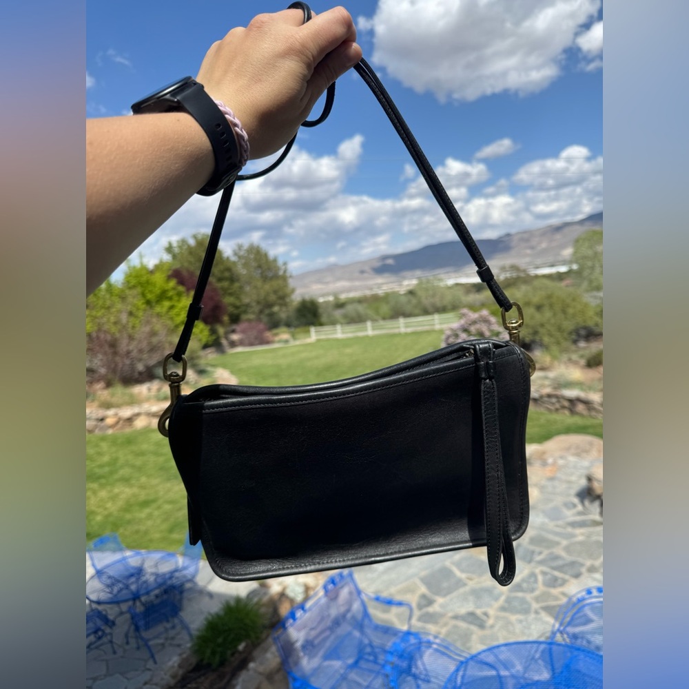 Vintage Coach Basic Bag #9455 - Black